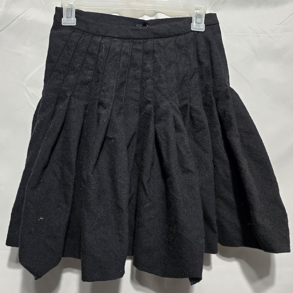 Vintage Bonda pure virgin wool black shirt